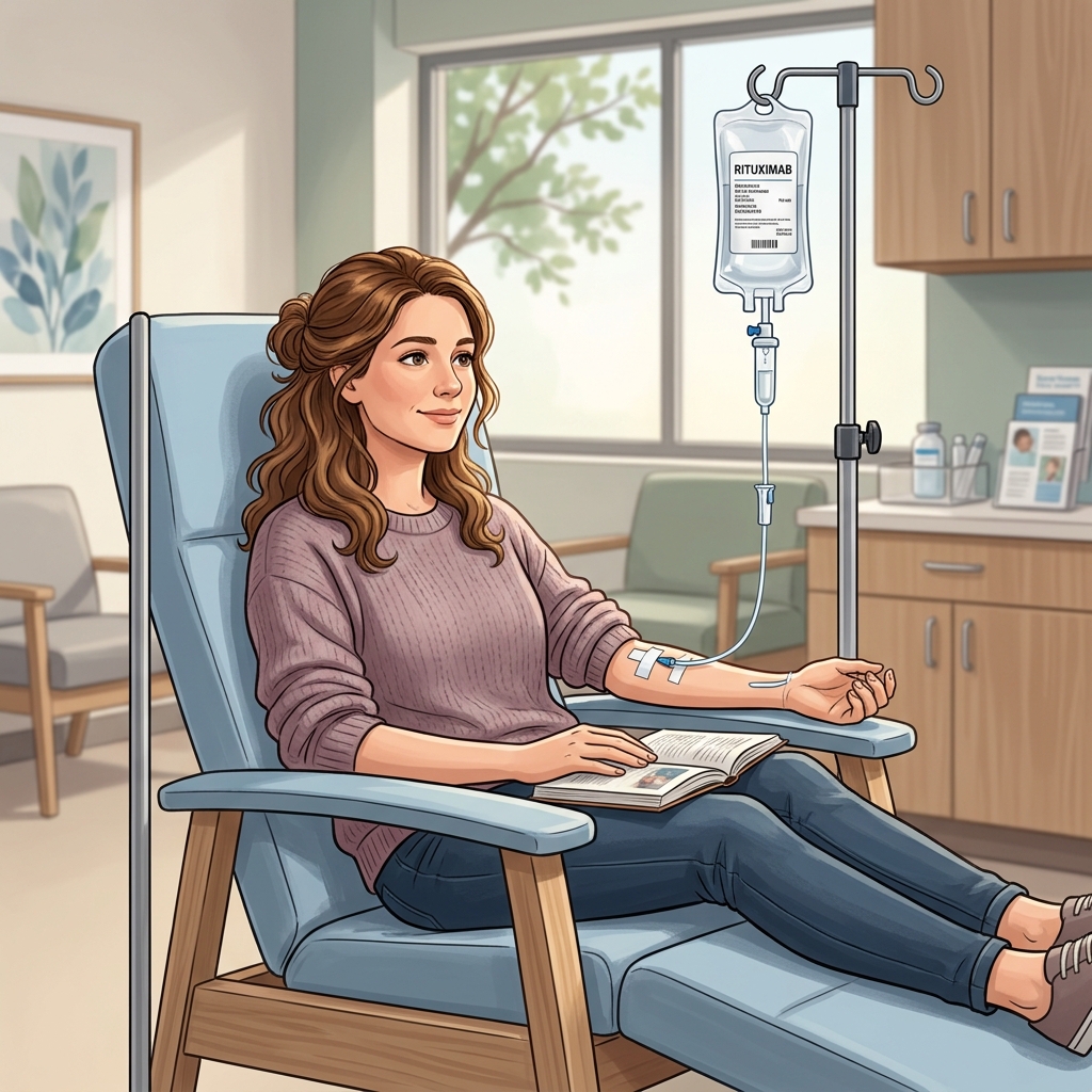 Rituximab infusion
